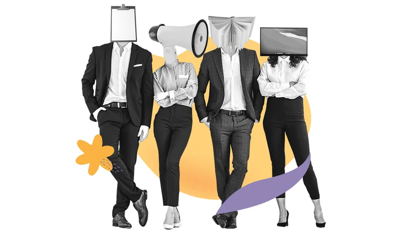 Ilustração sobre serviços de marketing digital