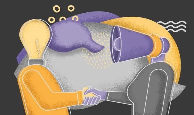 Ilustração sobre vendarketing