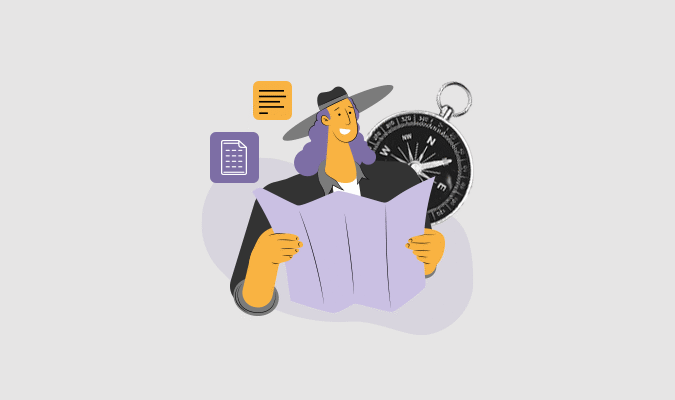 Ilustrção sobre marketing de conteúdo
