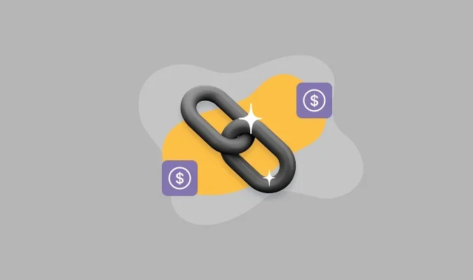 Ilustração de uma corrente simbolizando um link, para exemplificar a compra de links em SEO