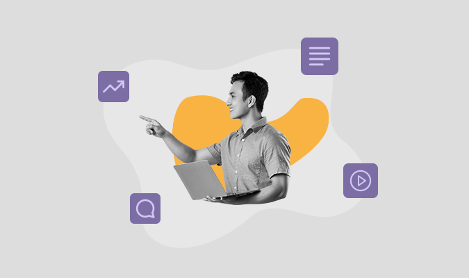 Ilustração de um profissional link builder