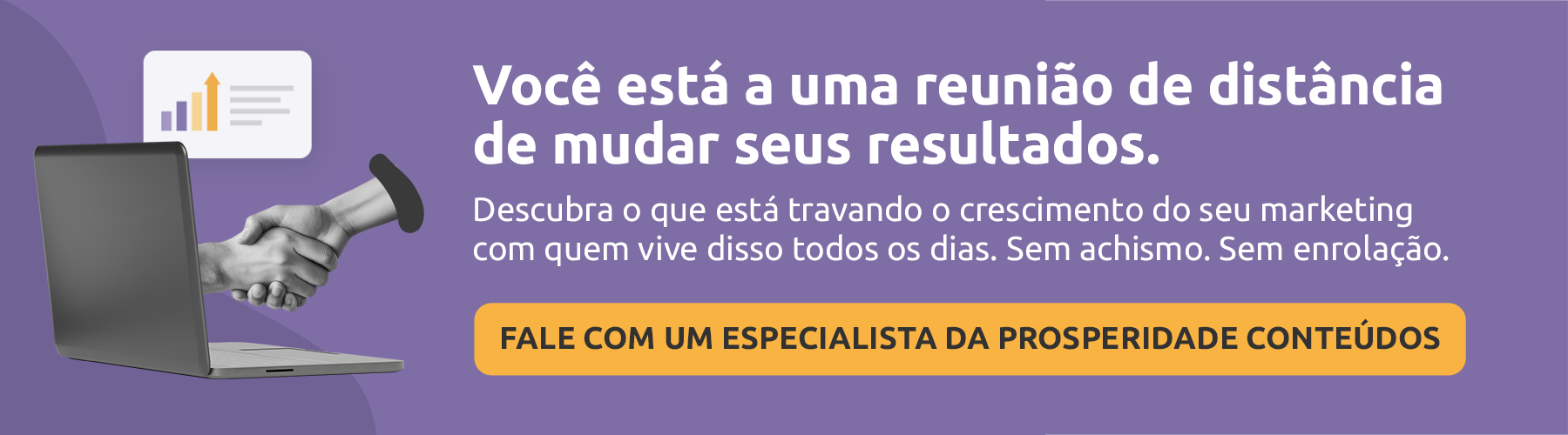 CTA de Marcar Reunião