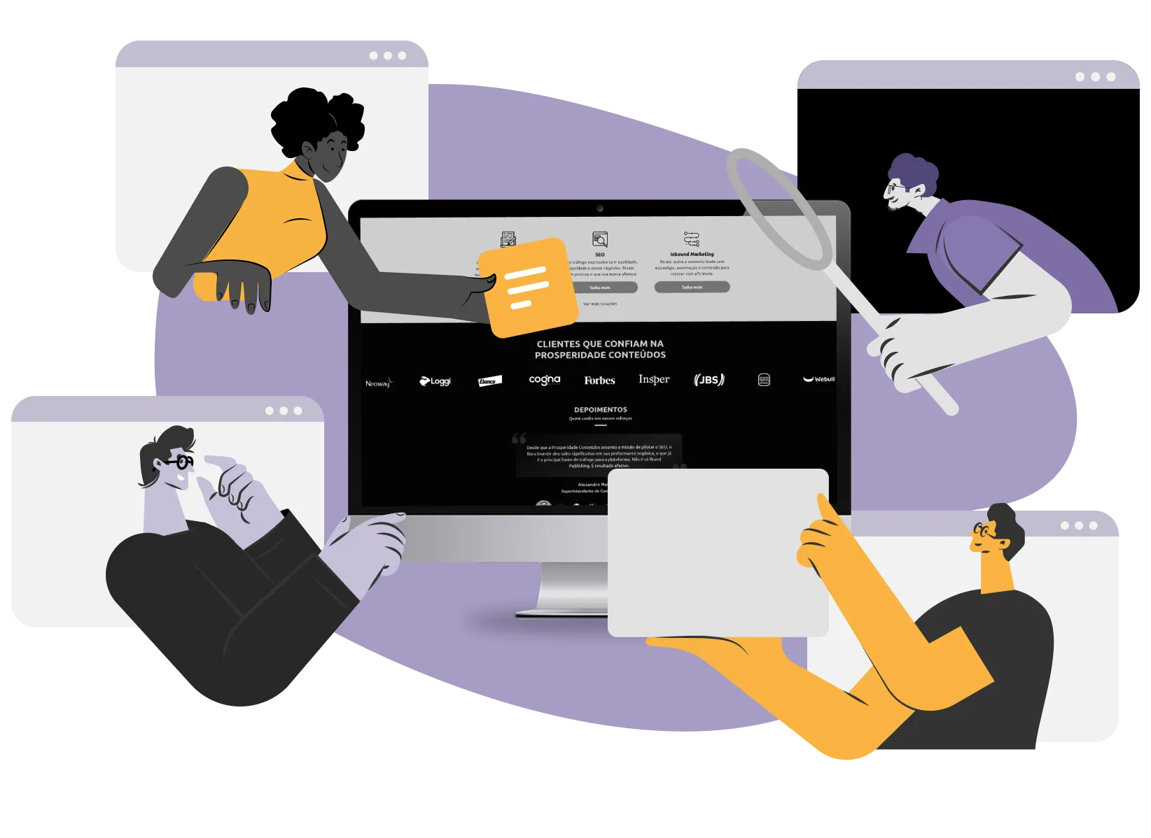 <span class="pinta__amarelo_principal">Desenvolvimento de Sites <span class="pinta__branco"><br>com SEO, GEO e AEO no DNA</span></span>